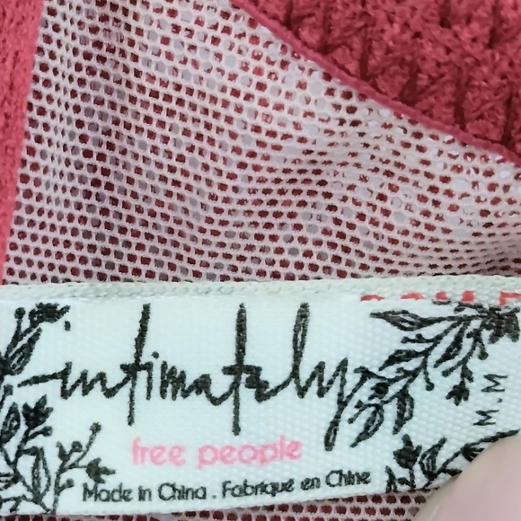 Free People Underwire Bra M Tameeka Berry Lace 842 - Picture 5 of 5